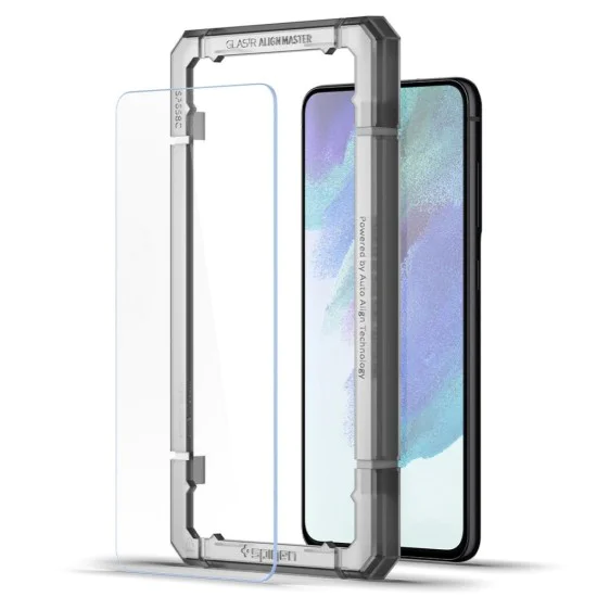 Протектор за Samsung Galaxy S21 FE 5G (комплект 2) - Spigen Glas.tR Align Master - Clear