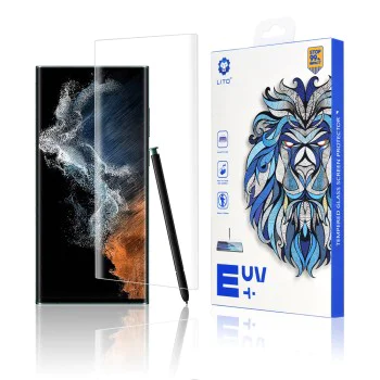 Протектор за Samsung Galaxy S22 Ultra 5G - Lito 3D UV Glass - Прозрачен