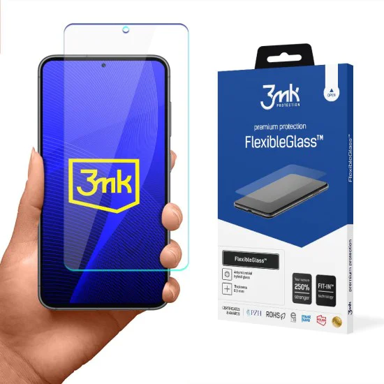 Протектор за Samsung Galaxy S23 - 3mk - Гъвкаво стъкло - Прозрачен