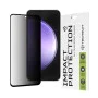 Протектор за Samsung Galaxy S23 FE - 111D Privacy Full Glue - Черен