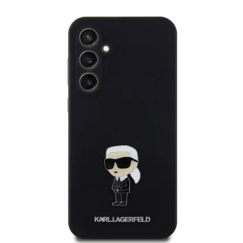 Протектор за Samsung Galaxy S23 FE - Karl Lagerfeld Silicone (KLHCHCS23FEMHKHKNPK) - Ikonik Metal Pin