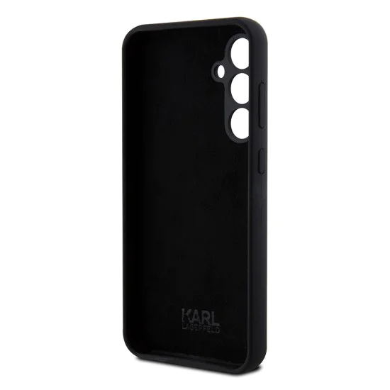 Протектор за Samsung Galaxy S23 FE - Karl Lagerfeld Silicone (KLHCHCS23FEMHKHKNPK) - Ikonik Metal Pin