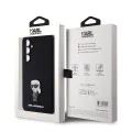 Протектор за Samsung Galaxy S23 FE - Karl Lagerfeld Silicone (KLHCHCS23FEMHKHKNPK) - Ikonik Metal Pin