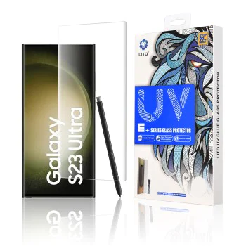 Протектор за Samsung Galaxy S23 Ultra - Lito 3D UV Glass - Прозрачен
