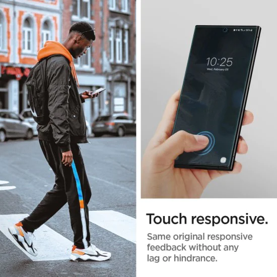 Протектор за Samsung Galaxy S23 Ultra (комплект 2) - Spigen Neo Flex - Clear