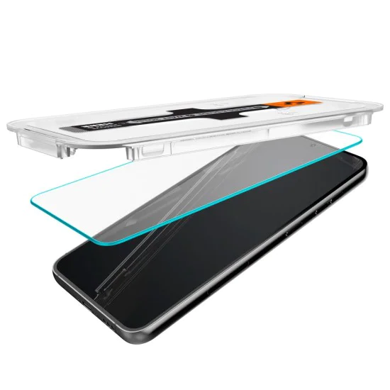 Протектор за Samsung Galaxy S23 (комплект 2) - Spigen Glas.tR EZ FIT - Прозрачен