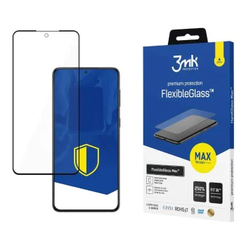 Протектор за Samsung Galaxy S24 - 3mk - FlexibleGlass Max - Черен