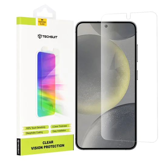 Протектор за Samsung Galaxy S24 - Clear Vision Glass - Прозрачен