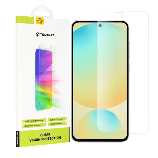 Протектор Samsung Galaxy S24 FE - Clear Vision Glass - Прозрачно