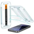 Протектор за Samsung Galaxy S24 FE (комплект 2) - Spigen Glas.tR EZ FIT - Прозрачен