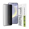 Протектор за Samsung Galaxy S24 Plus / S25 Plus - 111D Privacy Full Glue - Черен