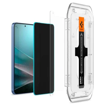 Протектор за Samsung Galaxy S24 Plus / S25 Plus - Spigen - Glas.tR EZ-FIT HD (2 пакета) - Privacy