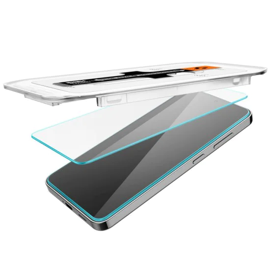 Протектор за Samsung Galaxy S24 Plus / S25 Plus (комплект 2) - Spigen Glas.tR EZ FIT - Прозрачен