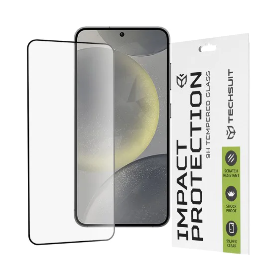 Протектор за Samsung Galaxy S24 / S25 - 111D Full Cover / Full Glue Glass - Черен