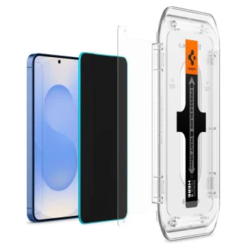 Протектор за Samsung Galaxy S24 / S25 - Spigen - Glas.tR EZ-FIT HD (2 пакета) - Privacy
