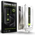 Протектор за Samsung Galaxy S24 Ultra - Techsuit - [Съвместим с отключване с пръстов отпечатък] TitanGlass CrystalHD (2 броя) - Прозрачен