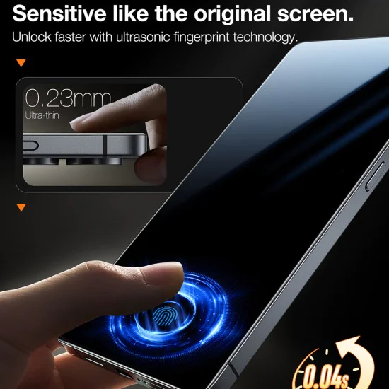 Протектор за Samsung Galaxy S24 Ultra - Torras GlassGo Install Master - Clear
