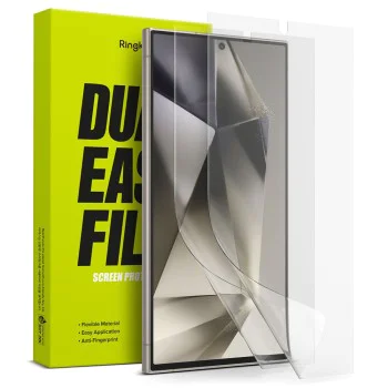 Протектор за Samsung Galaxy S24 Ultra (комплект 2) - Ringke Dual Easy Full - Clear