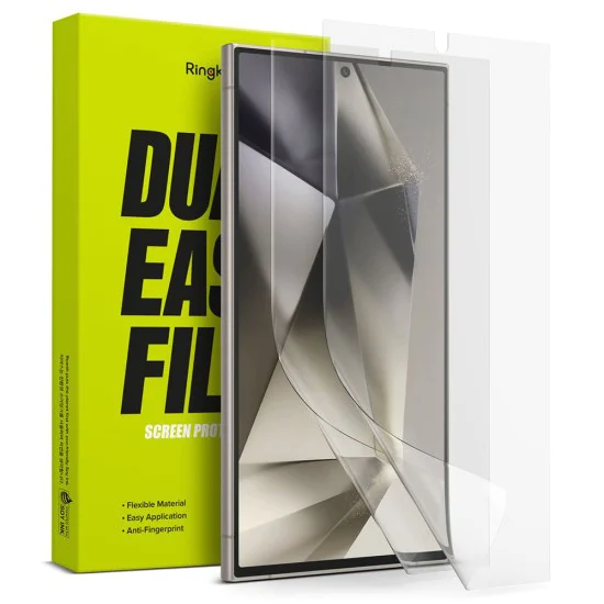 Протектор за Samsung Galaxy S24 Ultra (комплект 2) - Ringke Dual Easy Full - Clear