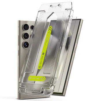 Протектор за Samsung Galaxy S24 Ultra (комплект от 2) - Ringke Easy Slide Tempered Glass - Clear