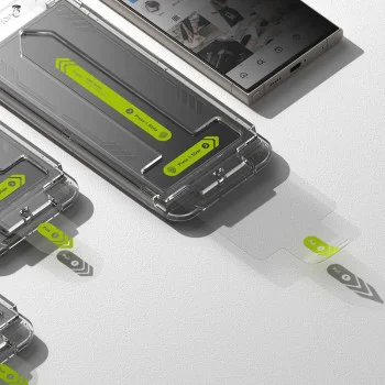 Протектор за Samsung Galaxy S24 Ultra (комплект от 2) - Ringke Easy Slide Tempered Glass - Поверителност