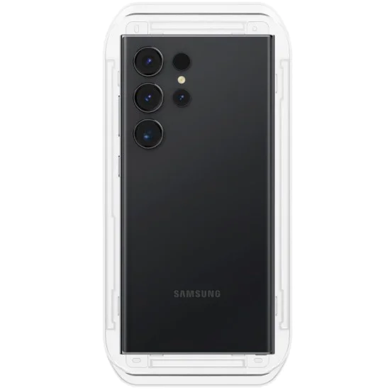 Протектор за Samsung Galaxy S24 Ultra (комплект 2) - Spigen Glas.tR EZ FIT - Прозрачен