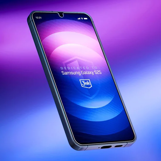 Протектор за Samsung Galaxy S25 - 3mk - Гъвкаво стъкло - Прозрачен