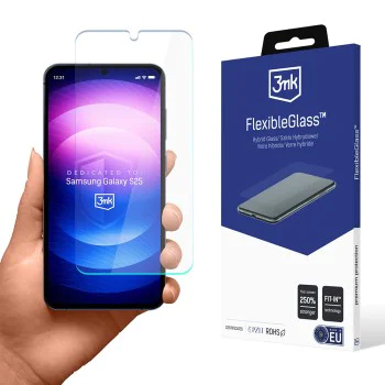 Протектор за Samsung Galaxy S25 - 3mk - Гъвкаво стъкло - Прозрачен