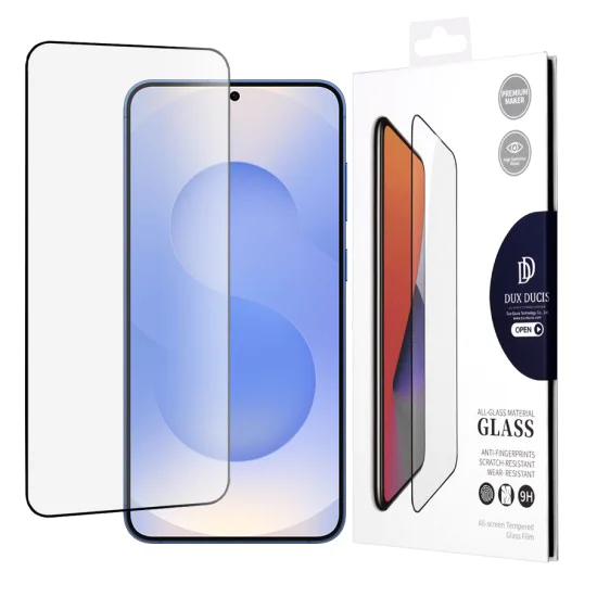 Протектор за Samsung Galaxy S25 - Dux Ducis Tempered Glass - черен