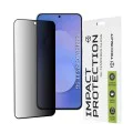 Протектор за Samsung Galaxy S25 FE - Techsuit - 111D Privacy Full Glue - Черен