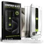 Протектор за Samsung Galaxy S25 / Galaxy S24 - Techsuit - [Съвместим с отключване с пръстов отпечатък] TitanGlass CrystalHD (2 броя) - Privacy