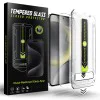 Протектор за Samsung Galaxy S25 / Galaxy S24 - Techsuit - [Съвместим с отключване с пръстов отпечатък] TitanGlass CrystalHD - Прозрачен