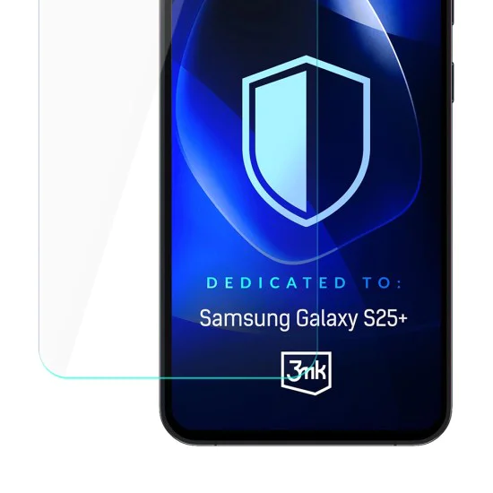Протектор за Samsung Galaxy S25 Plus - 3mk - Гъвкаво стъкло - Прозрачен