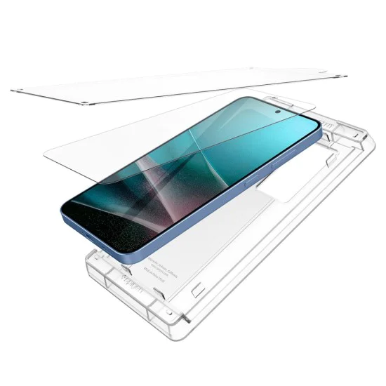 Протектор за Samsung Galaxy S25 - Spigen - Elite Shield EZ Fit HD - Clear