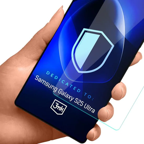 Протектор за Samsung Galaxy S25 Ultra - 3mk - Гъвкаво стъкло - Прозрачен