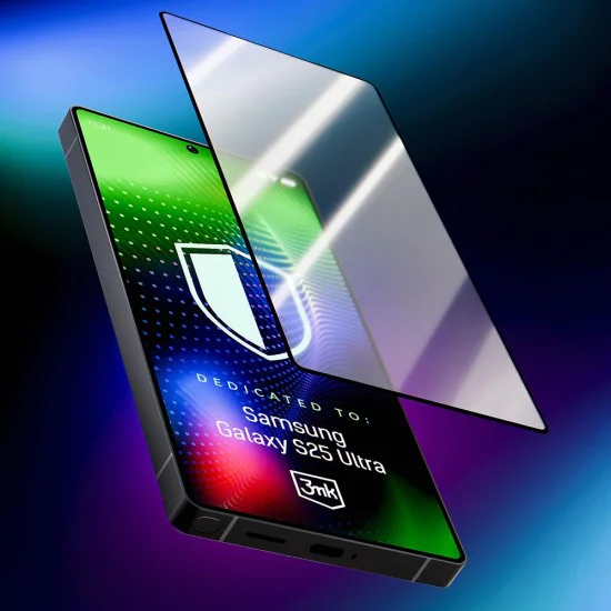 Протектор за Samsung Galaxy S25 Ultra - 3mk - Hardy Ultra Glass - Черен