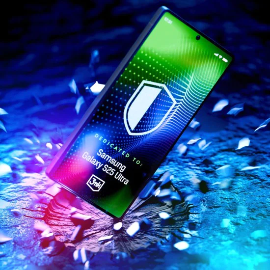 Протектор за Samsung Galaxy S25 Ultra - 3mk - Hardy Ultra Glass - Черен