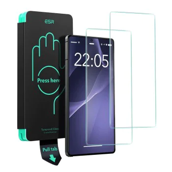 Протектор за Samsung Galaxy S25 Ultra - ESR - Tempered Glass (2pack) - Clear