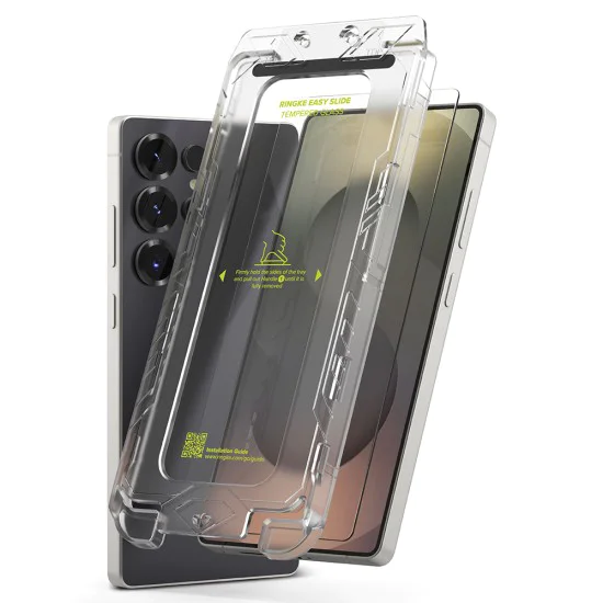 Протектор за Samsung Galaxy S25 Ultra (комплект от 2) - Ringke Easy Slide Tempered Glass - Clear