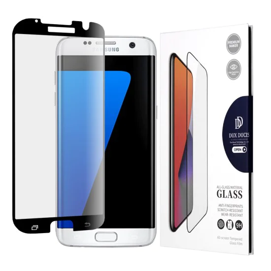 Протектор за Samsung Galaxy S7 Edge - Dux Ducis Tempered Glass - черен