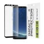 Протектор за Samsung Galaxy S8 - 111D Full Cover / Full Glue Glass / 3D Curved Screen - Черен