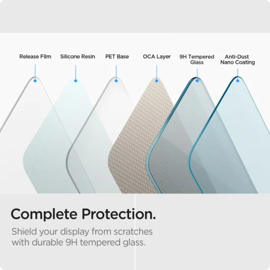 Протектор за Samsung Galaxy Xcover7 / Xcover7 Pro - Spigen - Glas.tR Slim (2 броя) - Прозрачен