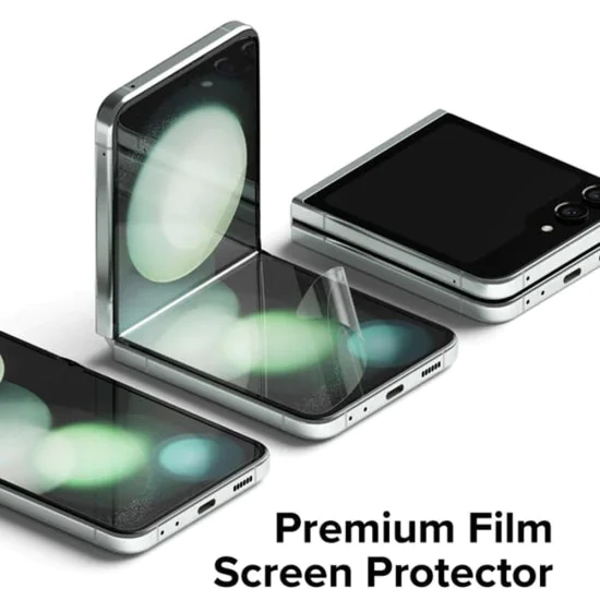 Протектор за Samsung Galaxy Z Flip5 (комплект 2) - Ringke Dual Easy Full - Clear
