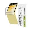 Протектор за Samsung Galaxy Z Flip6 - 111D Full Cover / Full Glue Glass [Outside Screen] - Черен