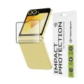 Протектор за Samsung Galaxy Z Flip6 - 111D Full Cover / Full Glue Glass [Outside Screen] - Черен