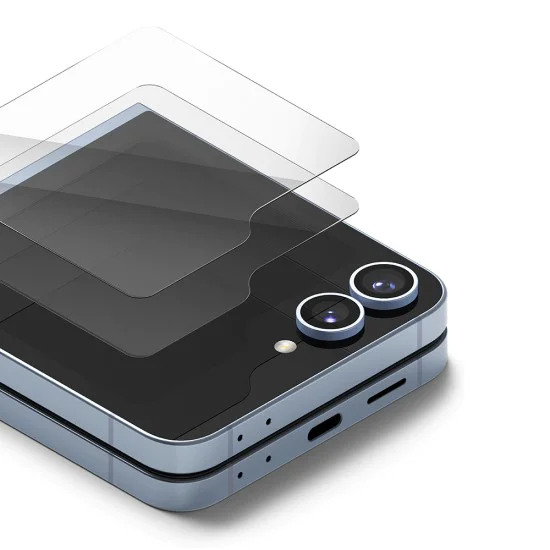 Протектор за Samsung Galaxy Z Flip6 (комплект 2) - Ringke Cover Display Tempered Glass - Clear