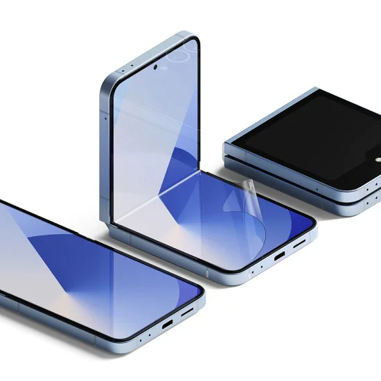 Протектор за Samsung Galaxy Z Flip6 (комплект 2) - Ringke Dual Easy Full - Clear