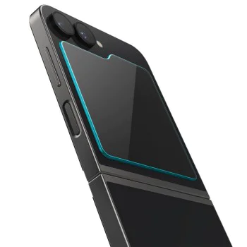 Протектор за Samsung Galaxy Z Flip6 (комплект 2) - Spigen Glas.tR EZ FIT - Прозрачен