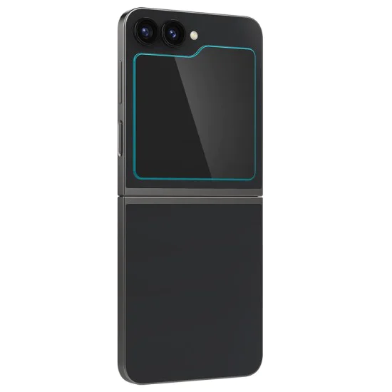 Протектор за Samsung Galaxy Z Flip6 (комплект 2) - Spigen Glas.tR EZ FIT - Прозрачен