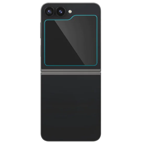 Протектор за Samsung Galaxy Z Flip6 (комплект 2) - Spigen Glas.tR EZ FIT - Прозрачен